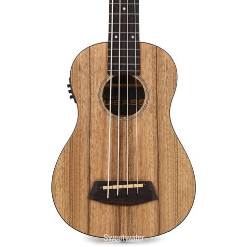  Kala Pacific Walnut U-Bass, Acoustic-electric - Natural