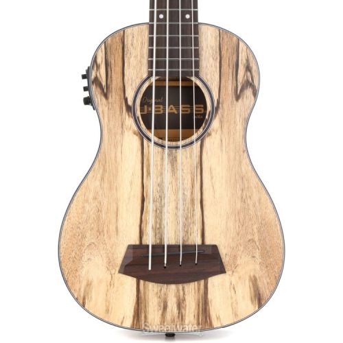  Kala Spalted Mango Acoustic-electric U-Bass - Natural