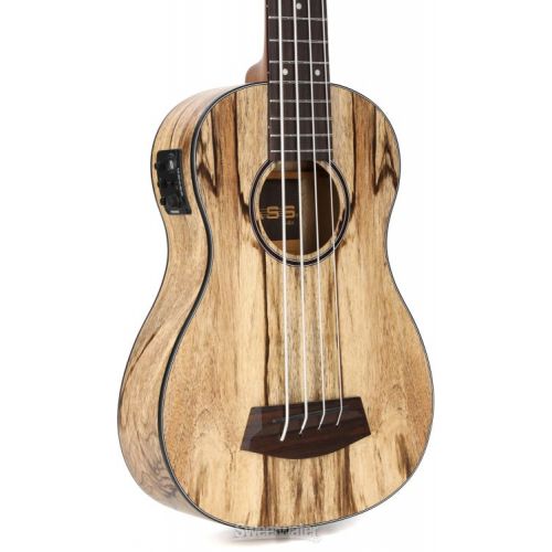  Kala Spalted Mango Acoustic-electric U-Bass - Natural