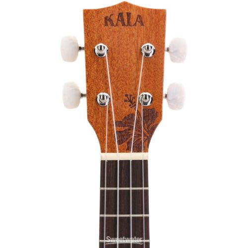  Kala Voyage Collection Unity Concert Ukulele - Natural with Maori Design