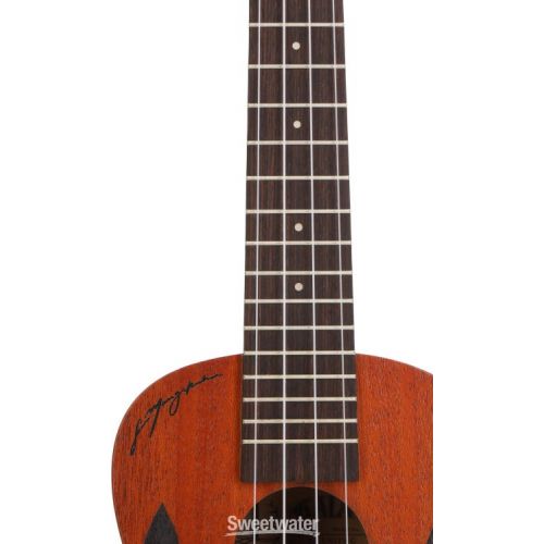  Kala Voyage Collection Unity Concert Ukulele - Natural with Maori Design