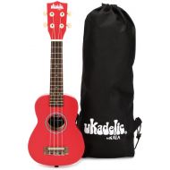 Kala Ukadelic Soprano Ukulele - Cherry Bomb