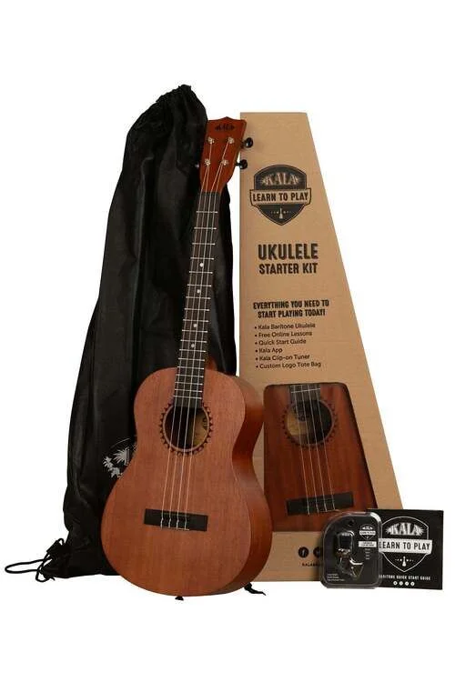  Kala Learn To Play Baritone Ukulele Starter Kit