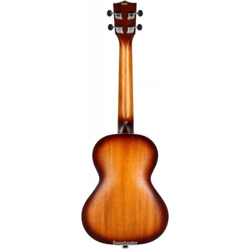  Kala KA-RES-BRS Resonator Brass Tenor Ukulele - Mahogany