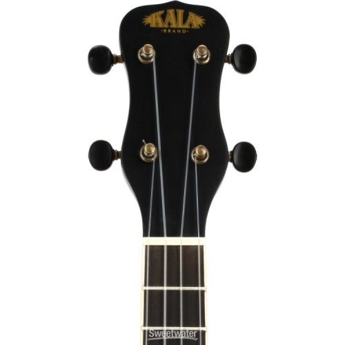  Kala Concert Banjo Ukulele - Black Satin