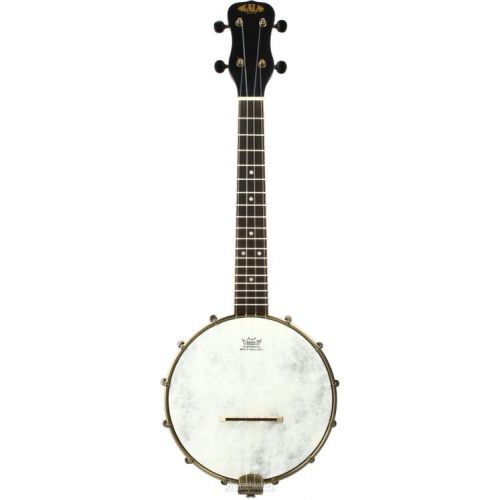  Kala Concert Banjo Ukulele - Black Satin