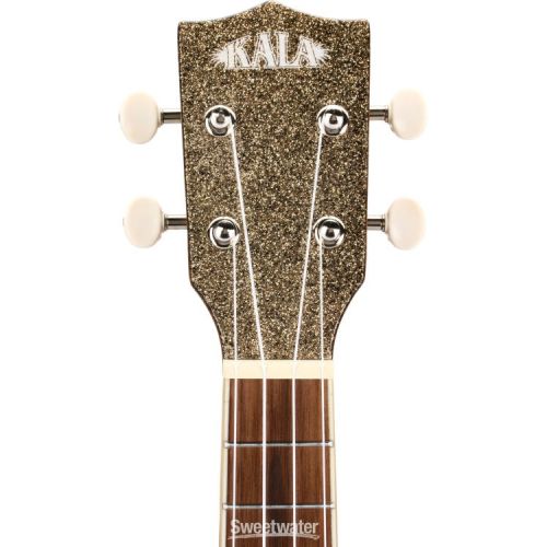  Kala Sparkle Concert Ukulele - Stardust Gold