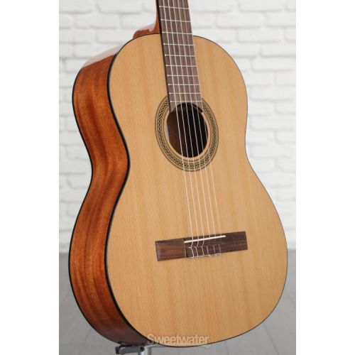  Kala Cedar Top Mahogany 3/4 Size Classical Guitar - Natural