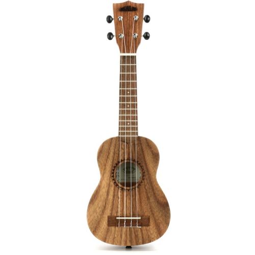  Kala Teak Soprano Ukulele Essentials Bundle - Natural