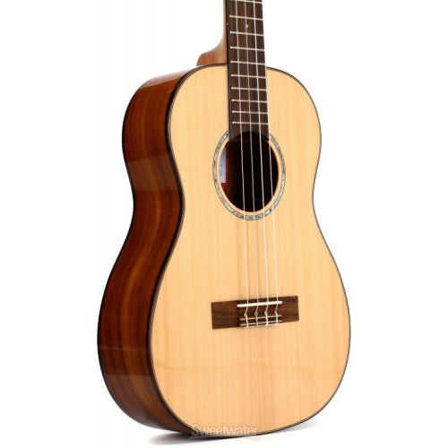  Kala Solid Cedar Top Acacia Baritone Ukulele - Natural