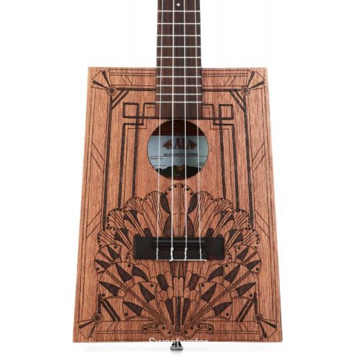  Kala Cigar Box Concert Ukulele - Art Deco