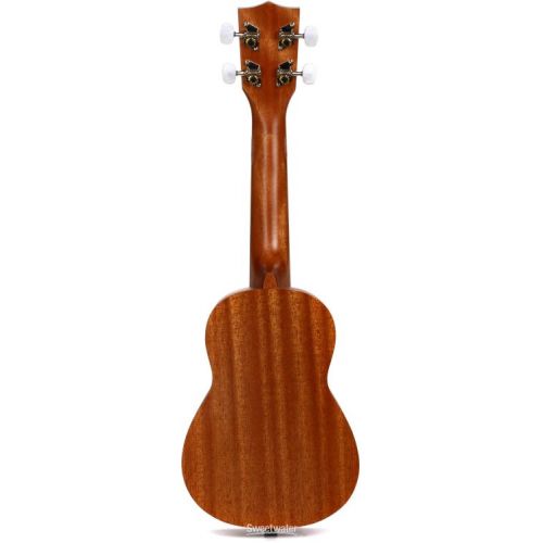  Kala KA-15S-S Spruce Top Soprano Ukulele - Satin Mahogany