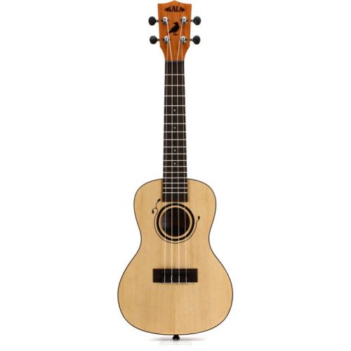  Kala Emi Sunshine Signature Concert Ukulele Essentials Bundle - Natural