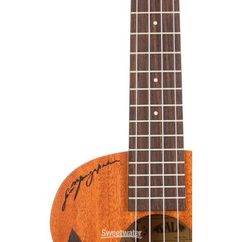  Kala Voyage Collection Unity Tenor Ukulele - Natural with Maori Design