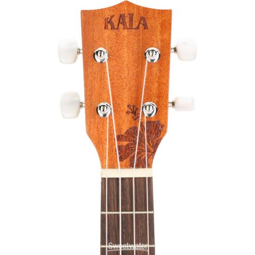  Kala Voyage Collection Unity Tenor Ukulele - Natural with Maori Design