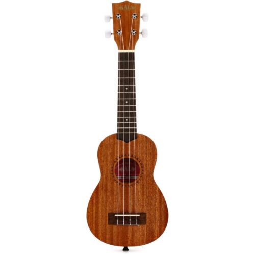  Kala KA-15S Soprano Ukulele Essentials Bundle - Satin Mahogany