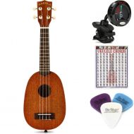 Kala MK-P Makala Classic Pineapple Soprano Ukulele Essentials Bundle