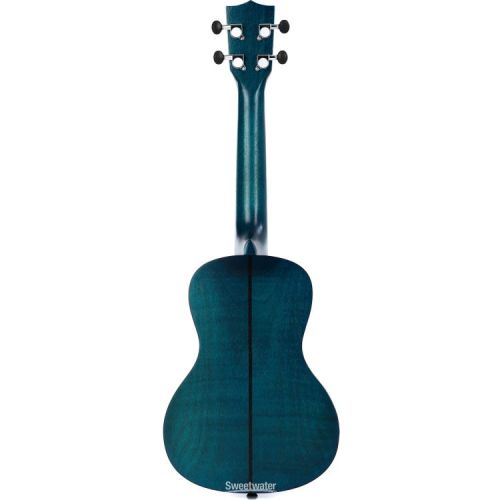  Kala KA-CEMB Exotic Mahogany Concert Ukulele - Blue Satin