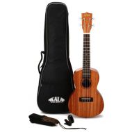 Kala KA-15C Concert Ukulele Bundle - Satin Mahogany