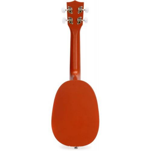  Kala Novelty Pineapple Soprano Ukulele - Orange