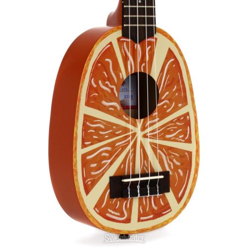  Kala Novelty Pineapple Soprano Ukulele - Orange