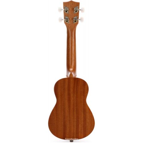  Kala KA-15S Soprano Ukulele Bundle - Satin Mahogany