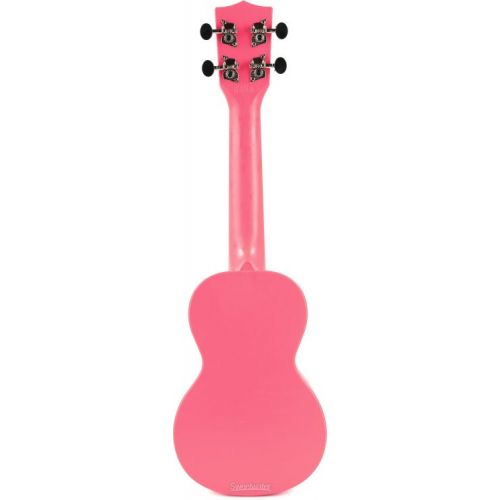  Kala Waterman Beach Collection Soprano Ukulele - Pink Dusk