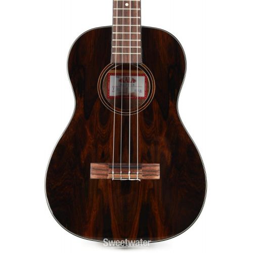  Kala KA-ZCT-B Ziricote Baritone Ukulele and Gig Bag - Natural Gloss