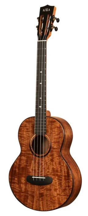  Kala Contour Series Baritone Ukulele - Natural Acacia