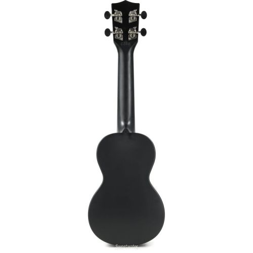  Kala Waterman Beach Collection Soprano Ukulele - Black Sand