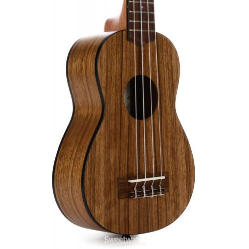  Kala KA-PWS Soprano Ukulele - Pacific Walnut