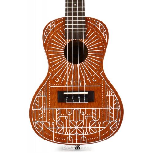  Kala Mandy Harvey Signature Concert Ukulele - Natural