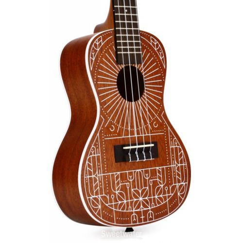  Kala Mandy Harvey Signature Concert Ukulele - Natural