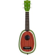 Kala Novelty Pineapple Soprano Ukulele - Watermelon