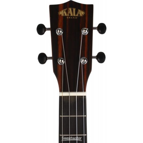  Kala KA-SSEBY-B-CE Baritone Ukulele, Striped Ebony