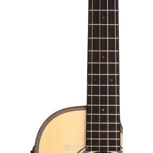  Kala KA-SSEBY-B-CE Baritone Ukulele, Striped Ebony