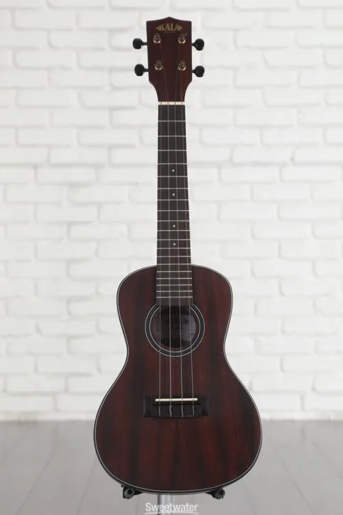  Kala Solid Mahogany Concert Ukulele - Satin Natural Demo