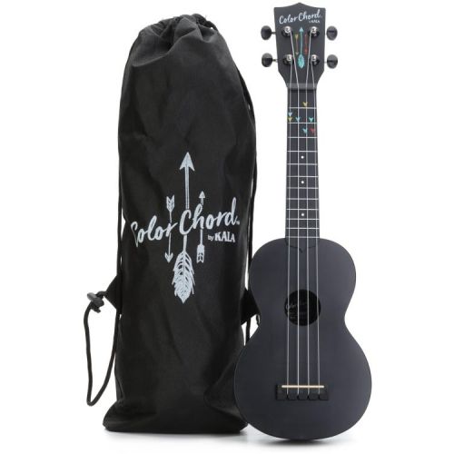  Kala Learn To Play Color Chord Soprano Ukulele Starter Kit Essentials Bundle