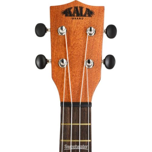  Kala Ukadelic Bamboo Top Soprano Ukulele - Natural Satin