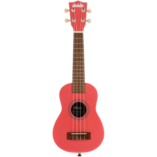  Kala Ukadelic Soprano Ukulele Essentials Bundle - Razzle Dazzle