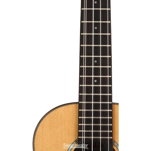  Kala Solid Cedar Top Acacia 5-string Tenor Ukulele - Natural