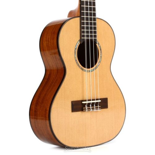  Kala Solid Cedar Top Acacia 5-string Tenor Ukulele - Natural