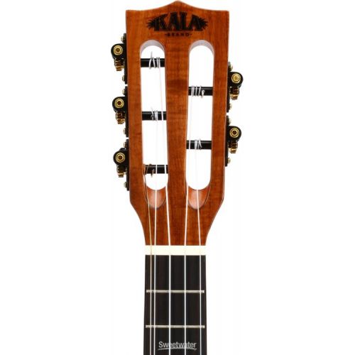  Kala Solid Cedar Top Acacia 5-string Tenor Ukulele - Natural