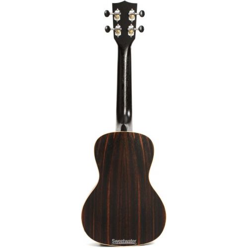  Kala KA-EBY-C Concert Ukulele - Striped Ebony