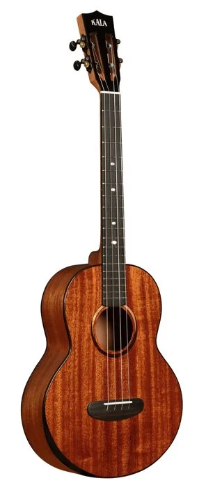  Kala Contour Series Baritone Ukulele - Natural Mahogany