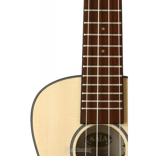  Kala KA-SSTU-C Travel Concert Ukulele - Satin Natural