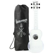 Kala Waterman Seaglass Collection Soprano Ukulele - Transparent Frosted Glass