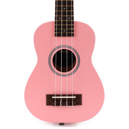  Kala Ukadelic Soprano Ukulele - Flamingo