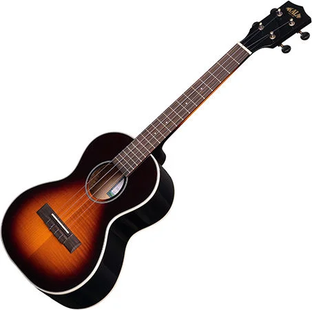  Kala Flame Maple Tenor Ukulele - Tobacco Burst