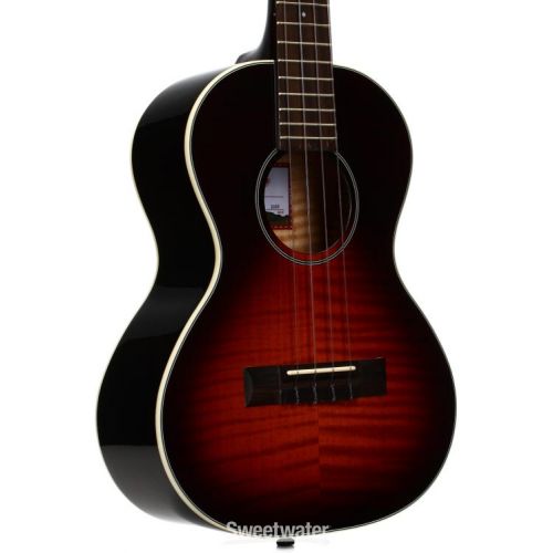  Kala Flame Maple Tenor Ukulele - Tobacco Burst